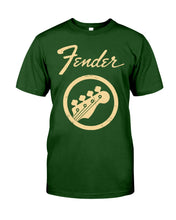 Load image into Gallery viewer, Guitar Lovers Fender Black T-Shirt Guys Tee