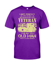 Load image into Gallery viewer, Veteran Australian Defence Force Gift For Grandpa Family Tee Guys Tee