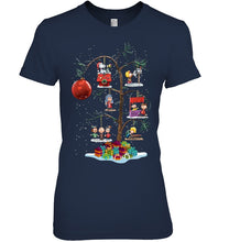Load image into Gallery viewer, Christmas Gift On Tree Gift For Family T-Shirt Ladies Tee