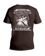 Load image into Gallery viewer, Couple T-Shirt My Sexy Girl Friend Guys V-Neck