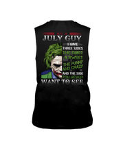 Load image into Gallery viewer, July Guy Joker Quiet Sweet Funny Crazy Black T-Shirt Unisex Long Sleeve