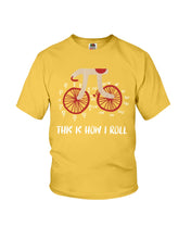 Load image into Gallery viewer, This Is How I Roll Pi Funny T-Shirt Youth Tee