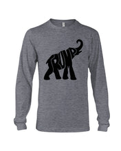 Load image into Gallery viewer, Elephant Trump Gift For American T-Shirt Unisex Long Sleeve