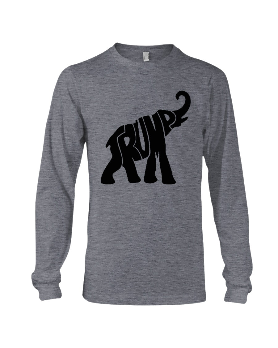 Elephant Trump Gift For American T-Shirt Unisex Long Sleeve