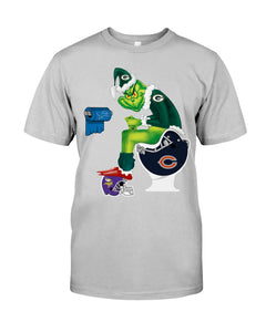 Grinch Green Bay Packers Funny Tee Guys Tee