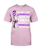 Load image into Gallery viewer, Fibromyalgia Anywhere Break Cancer Spirit T-Shirt Guys Tee