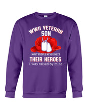 Load image into Gallery viewer, Wwii Veteran Gift For Veteran Dad Quote T-Shirt Sweatshirt