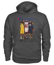 Load image into Gallery viewer, Nba Champions Jordan Bryant James Legends Hoodie