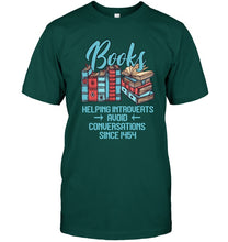 Load image into Gallery viewer, Gift For Book Lovers Funny Quote T-Shirt Guys Tee