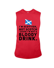 Load image into Gallery viewer, Scottish Not A Bloddy Drink Trending Quote T-Shirt Unisex Long Sleeve