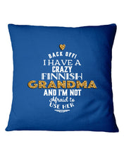 Load image into Gallery viewer, Finnish Crazy Grandma Gift For Grandma Family Pillow Cover