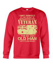 Load image into Gallery viewer, Veteran Australian Defence Force Gift For Grandpa Family Tee Sweatshirt