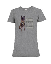 Load image into Gallery viewer, K9 Dog Hero Zero Bark Thirty Ladies Tee