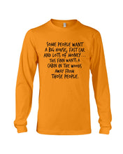 Load image into Gallery viewer, Finn Wants A Cabin In The Woods Away From Those People Unisex Long Sleeve