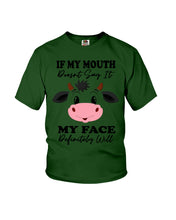 Load image into Gallery viewer, Cute Cow T-Shirt For Cow Lovers Youth Tee