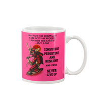 Load image into Gallery viewer, Samurai Consistent Persistent Resilient Quote T-Shirt Mug