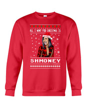 Load image into Gallery viewer, Demi Lovato All I Want For Christmas Is Shmoney Sweatshirt