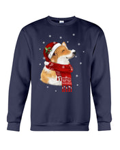 Load image into Gallery viewer, Corgi Christmas Gift Funny T-Shirt Sweatshirt