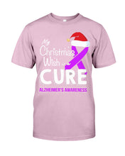 Load image into Gallery viewer, My Christmas Wish Is A Cure Guys Tee