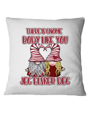 Load image into Gallery viewer, Gnome Lover Christmas Gift For Couple Tee Pillow Cover