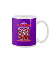Load image into Gallery viewer, Woman Loves Ohio States Buckeyes American Football Ncaa 2019 T-Shirt Mug