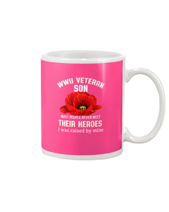 Wwii Veteran Son Gift For Veterab Mom Mug