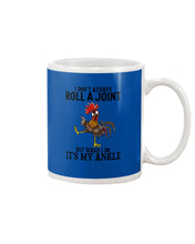 Load image into Gallery viewer, Chicken Roll A Joint Funny Quote T-Shirt For Friends Family Mug