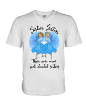 Load image into Gallery viewer, Sisters Sisters Fairy Tale Gift For Girls T-Shirt Guys V-Neck
