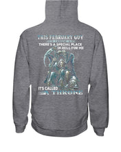 Load image into Gallery viewer, Throne February Guy Special Space Horoscope T-Shirt Hoodie