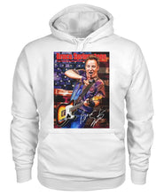 Load image into Gallery viewer, Bruce Springteen Gift For Guitar Fans Black T-Shirt Hoodie