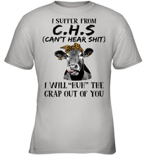 Load image into Gallery viewer, I Suffer From C.S.H Cows Lovers T-Shirt Youth Tee