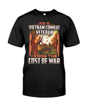 Load image into Gallery viewer, Veteran Cost Of War Gift For Soldier T-Shirt Basketweave Tote Bag