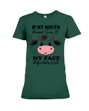 Load image into Gallery viewer, Cute Cow T-Shirt For Cow Lovers Ladies Tee