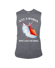 Load image into Gallery viewer, Just A Woman Loves Dancing And Reading Books Unisex Long Sleeve