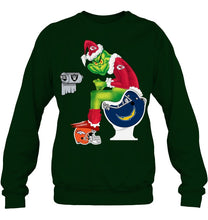 Load image into Gallery viewer, Funny Grinch Kansas Chief Christmas Gift Tee Sweatshirt