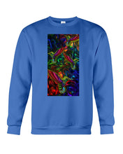 Load image into Gallery viewer, Hummingbird Cosmic Light Color Black T-Shirt Sweatshirt