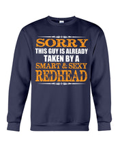 Load image into Gallery viewer, Redhead Morning Person December 25Th Christmas Gift Sweatshirt