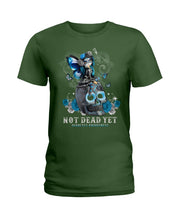 Load image into Gallery viewer, Diabetes Awareness Skull Custom Graphic Tee Ladies Tee
