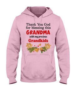 Blessing My Grandma Christmas Gift For Family Hoodie