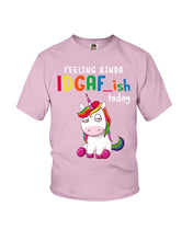 Load image into Gallery viewer, Funny Unicorn Quote Christmas Gift For Kids Youth Tee