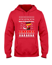 Load image into Gallery viewer, Deutsching Through The Snow German Christmas Funny Tee Hoodie