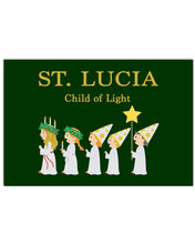Load image into Gallery viewer, St Lucia Child Of Light God Jesus Christmas Gift Horizontal Poster