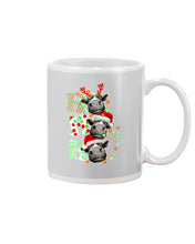 Load image into Gallery viewer, Funny Cows Ho Ho Ho Christmas Gift For Cow Lovers Mug