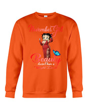 Load image into Gallery viewer, November Girl Sexy Beauty T-Shirt Sweatshirt