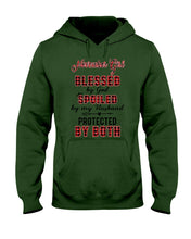 Load image into Gallery viewer, November Girl Blessed By Girl Spoiled By Husband Quote T-Shirt Hoodie