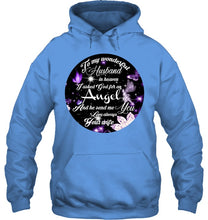Load image into Gallery viewer, To My Husband In Heaven Gift For Widow Hoodie