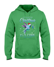 Load image into Gallery viewer, All I Want For Christmas Is A Cure Stop Diabetes Hoodie