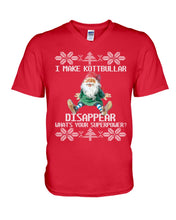 Load image into Gallery viewer, I Make Kottbullar Disappear Black T-Shirt Guys V-Neck
