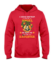 Load image into Gallery viewer, Dragon Ball Angel Daughter Black T-Shirt Hoodie