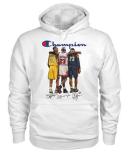 Load image into Gallery viewer, Nba Champions Jordan Bryant James Legends Hoodie